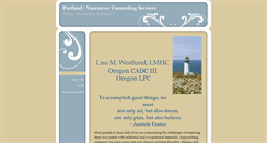 Desktop Screenshot of lisawestlund.com